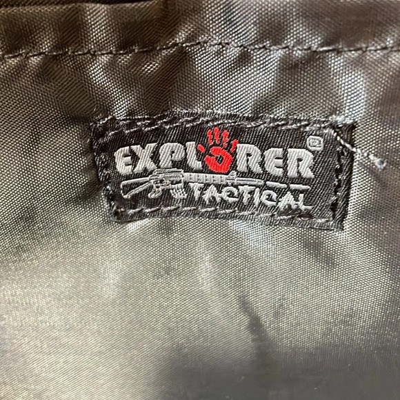 Explorer Tactical Men’s Women’s Backpack Outdoor Hiking Camping Bag Black - Picture 9 of 14